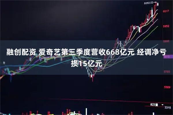 融创配资 爱奇艺第三季度营收668亿元 经调净亏损15亿元